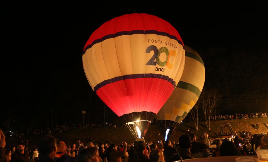 Festival de Balonismo Créditos Secretaria de Turismo de Ponta Grossa