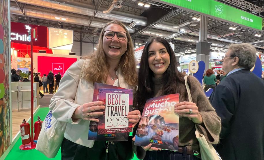 Grandes feiras no exterior são vitrines para divulgação do turismo do Paraná no mês de outubro