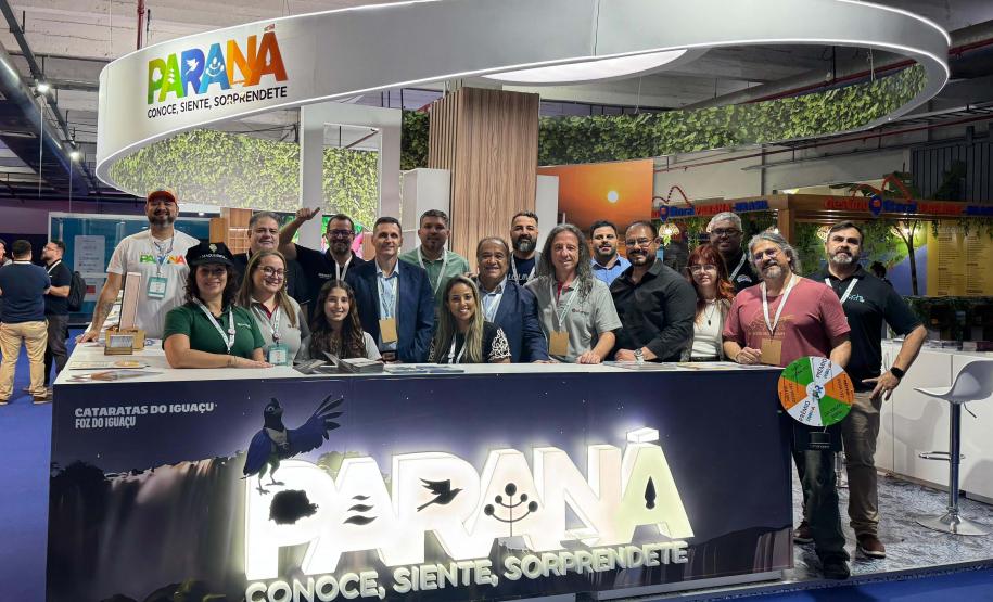 Estande premiado na FITPAR