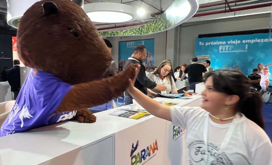 Estande premiado na FITPAR