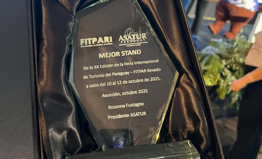 Estande premiado na FITPAR