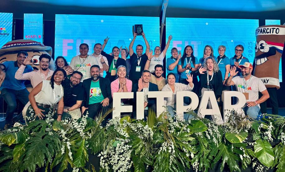 Estande premiado na FITPAR