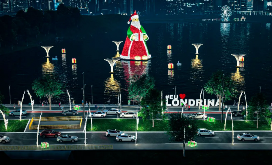 Natal de Londrina Créditos Prefeitura Municipal